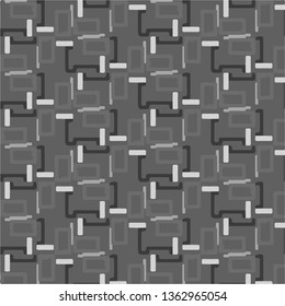 Halftone monochrome texture background. Abstract vintage black and white vector illustration Texture