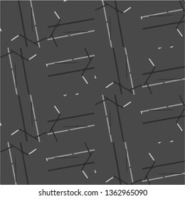 Halftone monochrome texture background. Abstract vintage black and white vector illustration Texture