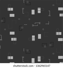 Halftone monochrome texture background. Abstract vintage black and white vector illustration Texture