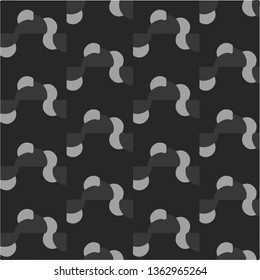Halftone monochrome texture background. Abstract vintage black and white vector illustration Texture