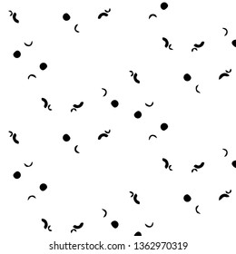 Halftone monochrome texture background. Abstract vintage black and white vector illustration Texture
