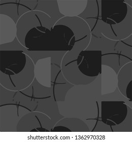 Halftone monochrome texture background. Abstract vintage black and white vector illustration Texture