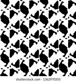 Halftone monochrome texture background. Abstract vintage black and white vector illustration Texture