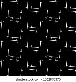 Halftone monochrome texture background. Abstract vintage black and white vector illustration Texture