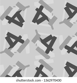 Halftone monochrome texture background. Abstract vintage black and white vector illustration Texture