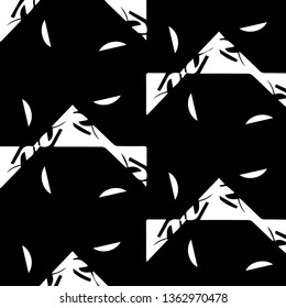 Halftone monochrome texture background. Abstract vintage black and white vector illustration Texture