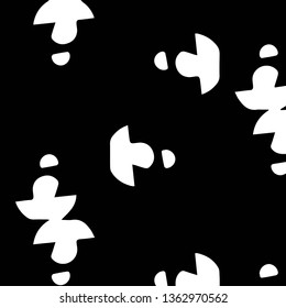 Halftone monochrome texture background. Abstract vintage black and white vector illustration Texture