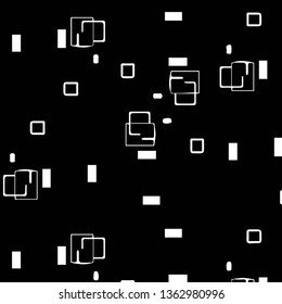 Halftone monochrome texture background. Abstract vintage black and white vector illustration Texture