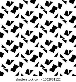 Halftone monochrome texture background. Abstract vintage black and white vector illustration Texture