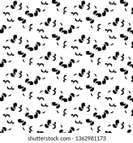 Halftone monochrome texture background. Abstract vintage black and white vector illustration Texture