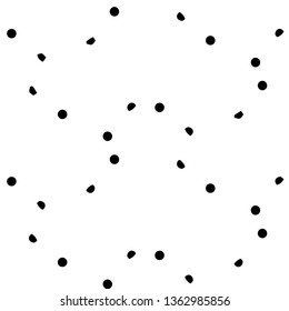 Halftone monochrome texture background. Abstract vintage black and white vector illustration Texture