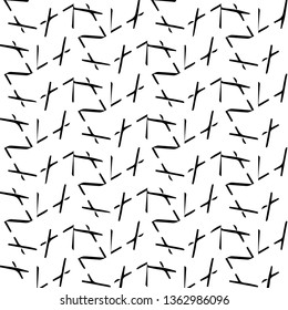 Halftone monochrome texture background. Abstract vintage black and white vector illustration Texture