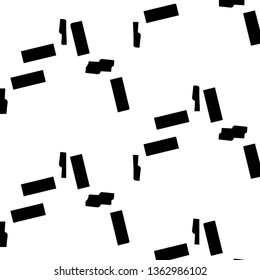 Halftone monochrome texture background. Abstract vintage black and white vector illustration Texture