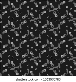 Halftone monochrome texture background. Abstract vintage black and white vector illustration Texture