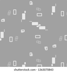 Halftone monochrome texture background. Abstract vintage black and white vector illustration Texture