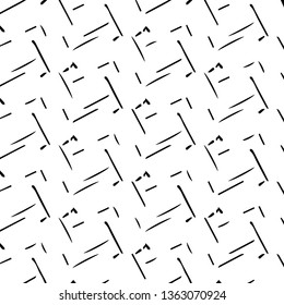 Halftone monochrome texture background. Abstract vintage black and white vector illustration Texture
