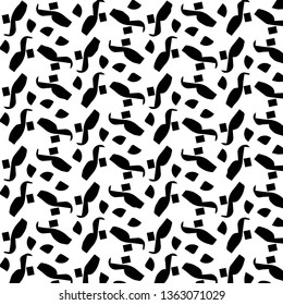 Halftone monochrome texture background. Abstract vintage black and white vector illustration Texture
