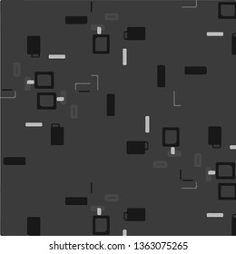 Halftone monochrome texture background. Abstract vintage black and white vector illustration Texture