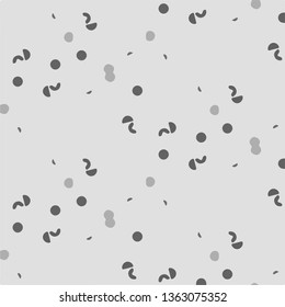 Halftone monochrome texture background. Abstract vintage black and white vector illustration Texture