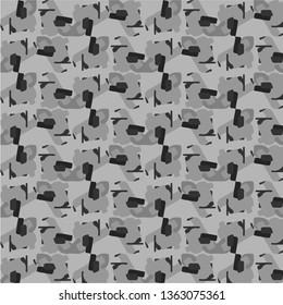 Halftone monochrome texture background. Abstract vintage black and white vector illustration Texture