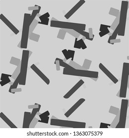 Halftone monochrome texture background. Abstract vintage black and white vector illustration Texture