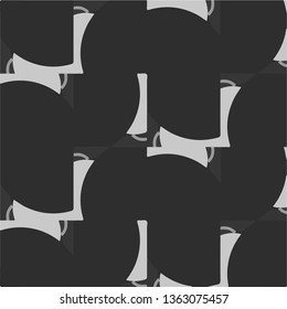 Halftone monochrome texture background. Abstract vintage black and white vector illustration Texture