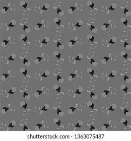 Halftone monochrome texture background. Abstract vintage black and white vector illustration Texture