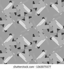 Halftone monochrome texture background. Abstract vintage black and white vector illustration Texture