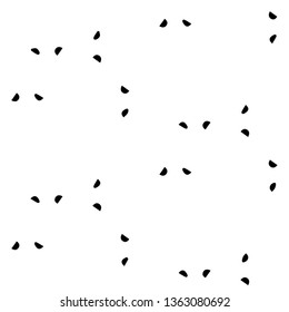 Halftone monochrome texture background. Abstract vintage black and white vector illustration Texture
