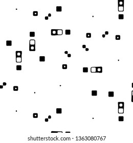 Halftone monochrome texture background. Abstract vintage black and white vector illustration Texture