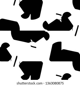 Halftone monochrome texture background. Abstract vintage black and white vector illustration Texture