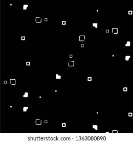 Halftone monochrome texture background. Abstract vintage black and white vector illustration Texture