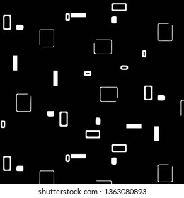 Halftone monochrome texture background. Abstract vintage black and white vector illustration Texture