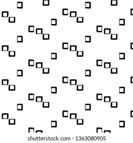 Halftone monochrome texture background. Abstract vintage black and white vector illustration Texture