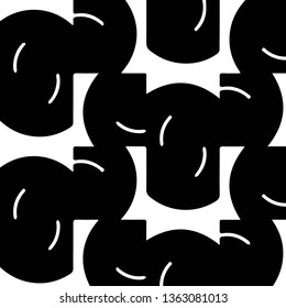 Halftone monochrome texture background. Abstract vintage black and white vector illustration Texture