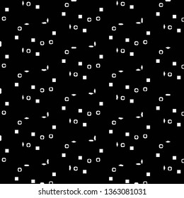 Halftone monochrome texture background. Abstract vintage black and white vector illustration Texture