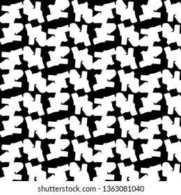 Halftone monochrome texture background. Abstract vintage black and white vector illustration Texture