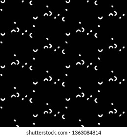 Halftone monochrome texture background. Abstract vintage black and white vector illustration Texture