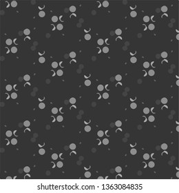 Halftone monochrome texture background. Abstract vintage black and white vector illustration Texture