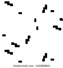 Halftone monochrome texture background. Abstract vintage black and white vector illustration Texture