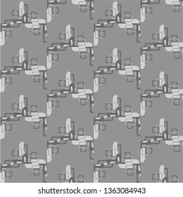 Halftone monochrome texture background. Abstract vintage black and white vector illustration Texture