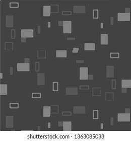 Halftone monochrome texture background. Abstract vintage black and white vector illustration Texture