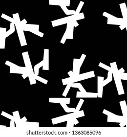Halftone monochrome texture background. Abstract vintage black and white vector illustration Texture