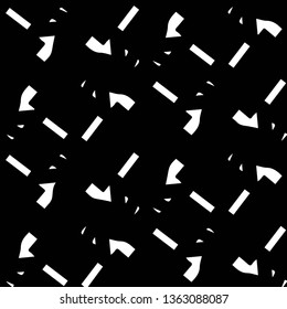 Halftone monochrome texture background. Abstract vintage black and white vector illustration Texture
