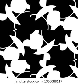 Halftone monochrome texture background. Abstract vintage black and white vector illustration Texture
