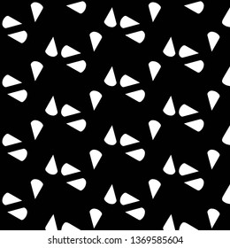 Halftone monochrome texture background. Abstract vintage black and white vector illustration Texture