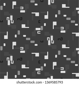 Halftone monochrome texture background. Abstract vintage black and white vector illustration Texture