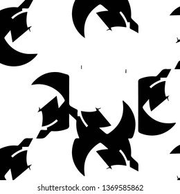 Halftone monochrome texture background. Abstract vintage black and white vector illustration Texture