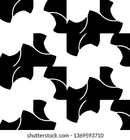 Halftone monochrome texture background. Abstract vintage black and white vector illustration Texture