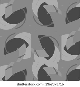 Halftone monochrome texture background. Abstract vintage black and white vector illustration Texture